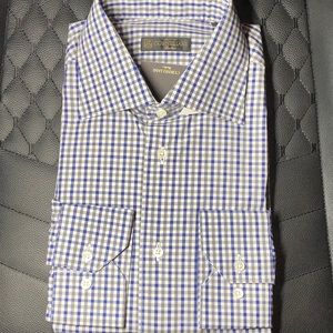 DEAL! 2x210 / 3x250 NWT$460 Corneliani 15.75 Shirt